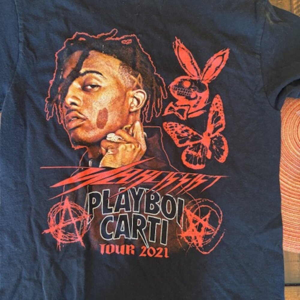 Playboi Carte concert t-shirt 2021